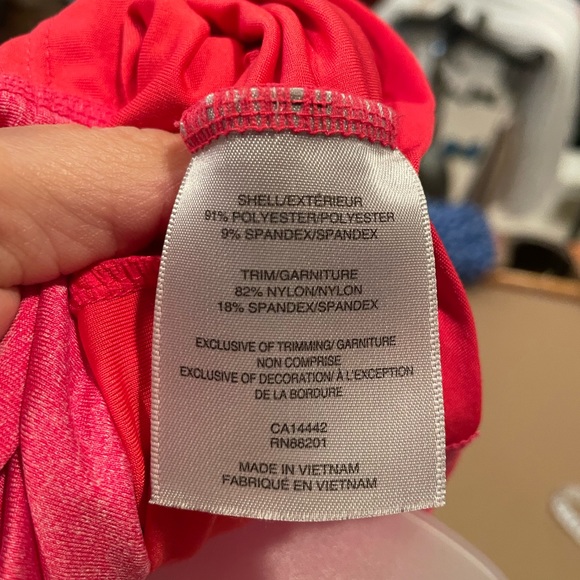 MPG Pink Coral 1/4 Zip Pullover - Size Medium - Picture 9 of 11